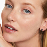Blue Sapphire Earrings ( Thailand )